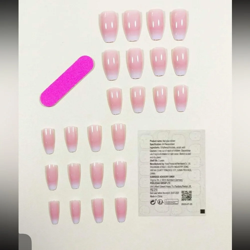 Pink Ombre Coffin Press On Nails π
π - Picture 2 of 2